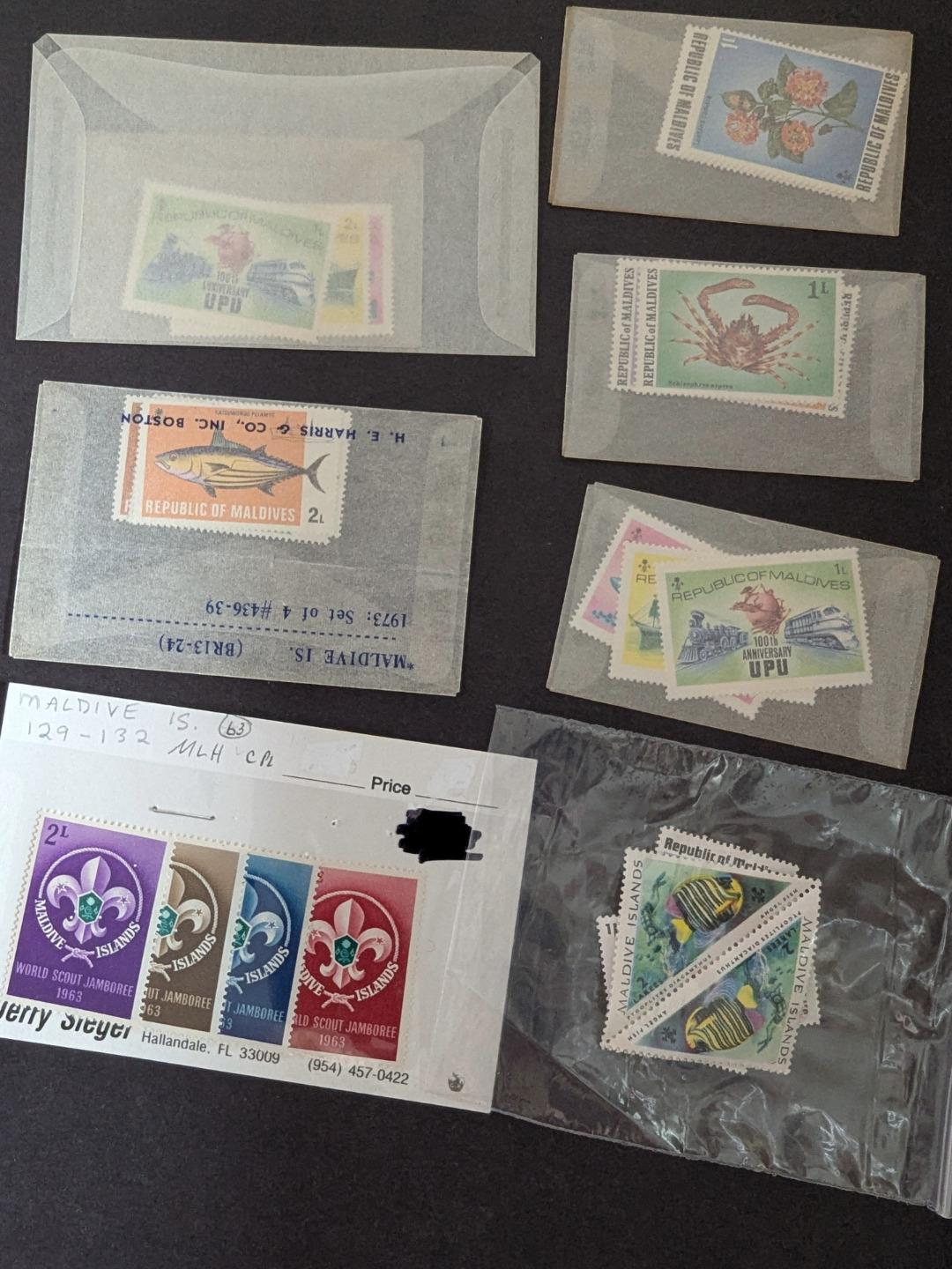 Quantity of Various Asia Stamps - M&U - Many Sets - See 91 Photos