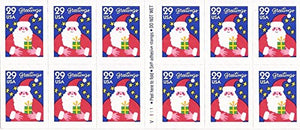 1994 Santa Claus - Booklet of 12 29c Postage Stamps, Sc#2873, MNH, OG