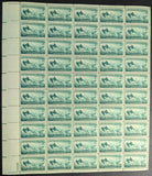 1945 USA US Coast Guard 3c Sheet -Scott 936 -MNH, Undisturbed OG -No Sig Flaws