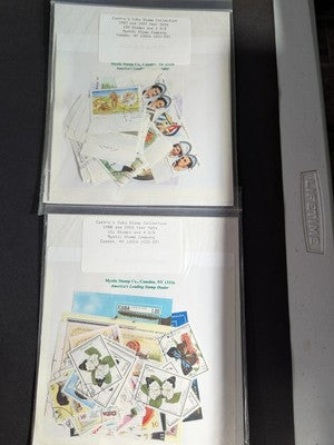 Box of Caribbean Year Sets & Pages Mostly Unopened From Estate! -15 Photos