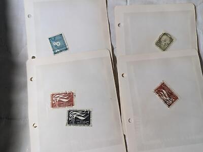 United Nations UN Stamp Collection in stock Cards -See ~47 Photos in Description