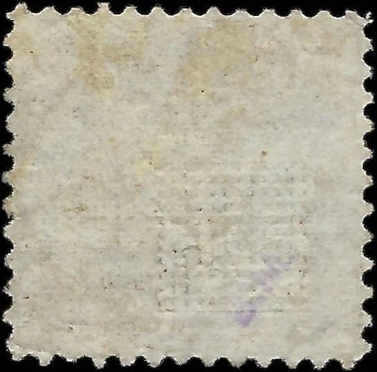 1869 USA - Scott 113 - 2c - Centering! - Solid - LR Corner Perf Crease