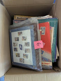 Box of OLD Stamp Collector Items for Young Collectors - Topicals - 229 Photos!