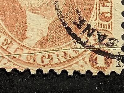 VEGAS - 1862-71 Revenue - Scott R4c - Fold Error? - See Images