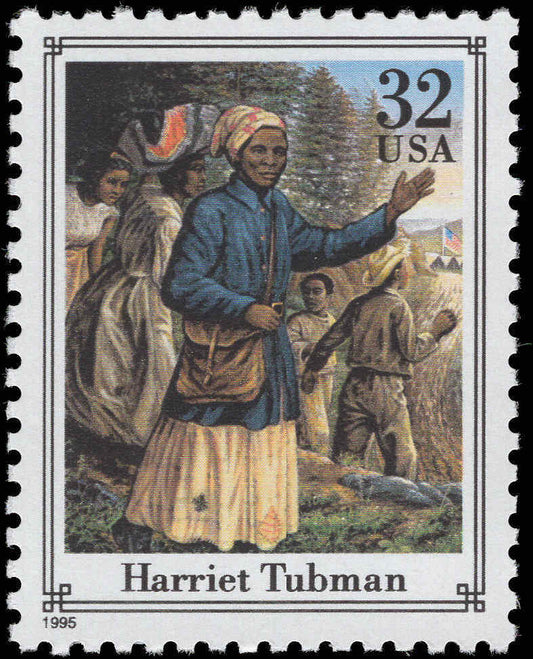 1995 Civil War Harriet Tubman Single 32c Postage Stamp, Scott 2975k, MNH, OG