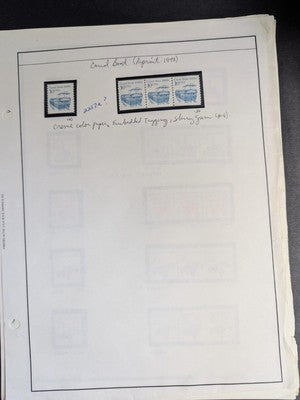 USA Transportation & Other Coils on Pages in Mounts - MNH - See 21 Photos