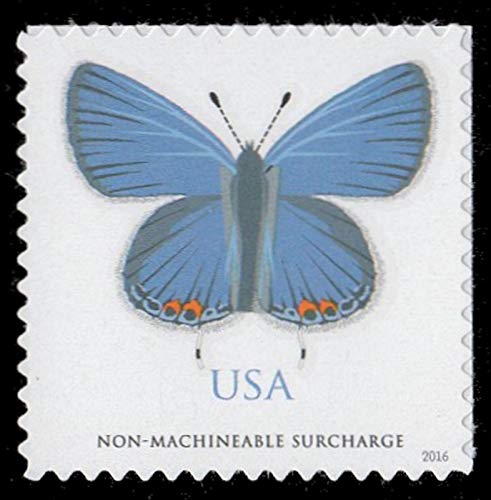 2016 Eastern Tailed-Blue Single Stamp 68c (Non-Machinable Rate), Scott5136, MNH,OG