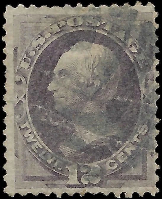 1870 USA - Scott 151 12c 12c Clay - Cat= $200!