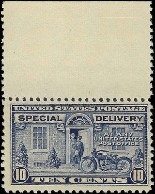 c1922 - #E12 Special Delivery 10c - MNH, OG (Perf 11x11) with Margin -(FN1633)