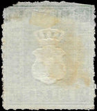 c1864 Mecklenburg-Strelitz, Germany 1/3sg - Scott 2 - Mint - Thin, Small Tear