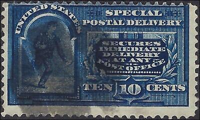 VEGAS - 1894 Special Delivery 10c - Sc# E5a - Dots Above Messenger