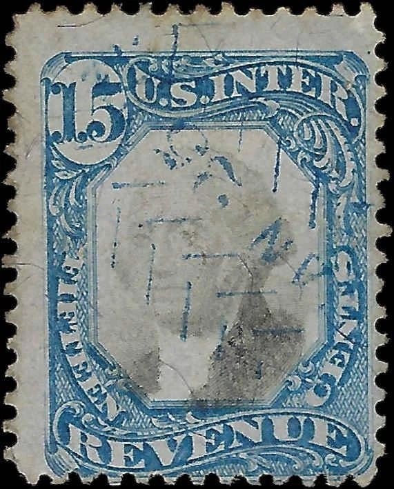 1871 USA - Scott R110 - Revenue - Light Cancel - Solid