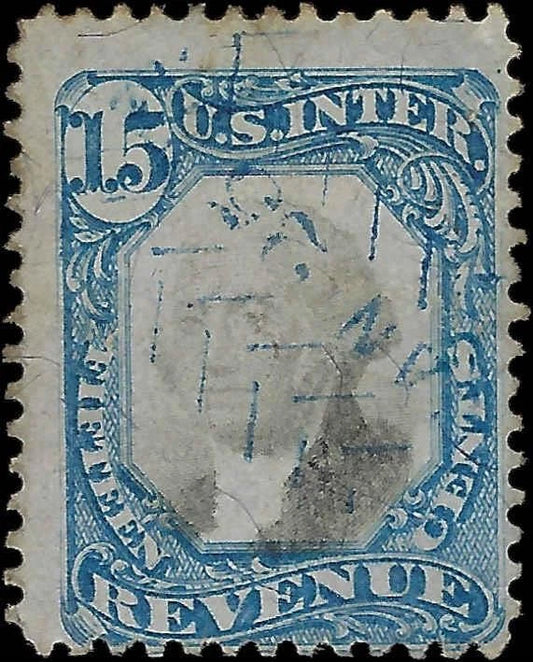 1871 USA - Scott R110 - Revenue - Light Cancel - Solid