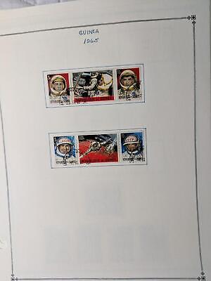 VEGAS - Guinea Stamps on Modified Scott Pages ~1959-81 & Back of Book -63 Photos