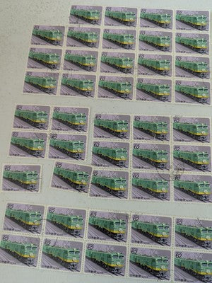Box of OLD & Many Better Misc Int. Stamps - Many Sheets & Multiples -121 Photos