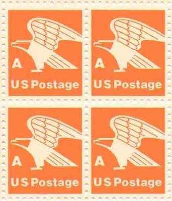 1978 Eagle A Block of 4 15c Postage Stamps, Scott1735, MNH, OG