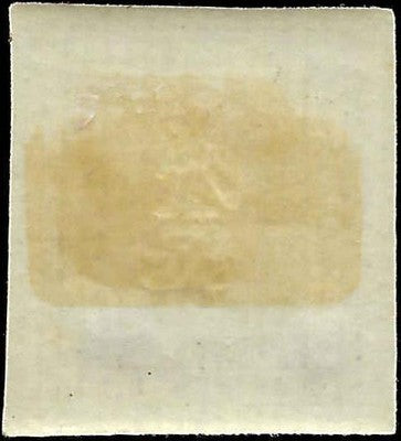 1861 Sardinia Newspaper 1c Stamp - 3 Margins! - Scott P1 - FV640