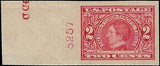 c1909 - USA Sc# 371 - MH, OG - Premium Centering With Plate Number