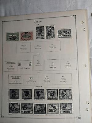 VEGAS - 1886-1971 Congo/Middle Congo on Scott Pages - M&U - Read - ~32 Photos!