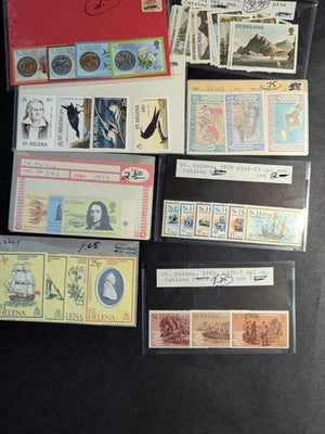 Quantity of Various British Colonial Stamps - M&U - Many Older - See 103 Photos