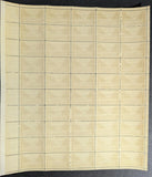 1945 USA US Army 3c Sheet -Scott 934 -MNH, Undisturbed OG -No Sig Flaws -2