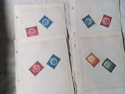 United Nations UN Stamp Collection in stock Cards -See ~47 Photos in Description