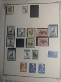 Large Lot of International Stamps on Album pages! - M&U - See ~348 Photos!