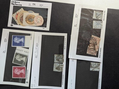 Great Britain Stamps in bags, etc Unopened From Estate! Many Better! -105 Photos