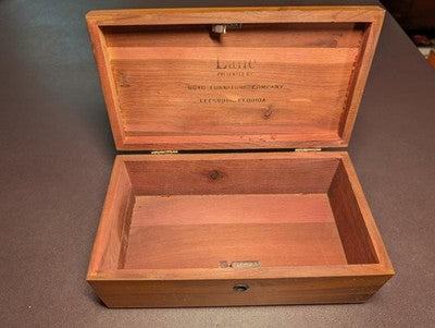 Attrractive Vintage Lane Cedar Dresser Jewelry Trinket Chest - Free Shipping -26