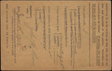 c1915 - Early in WW1 Field Service PC to Gaston, NC, USA with Postage Due