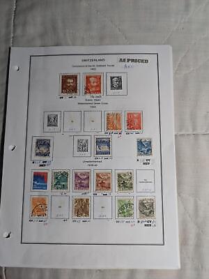 VEGAS - (Mostly) Switzerland Dealer Stock Pages Many Issues! - M&U ~50 Photos!