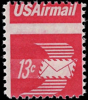c1971 - Scott C79 MNH, OG - Extreme Shift Perforation!