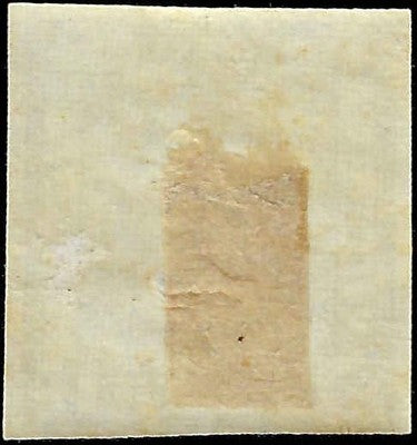 1861 Sardinia Newspaper 1c Stamp - 4 Margins! - Scott P1
