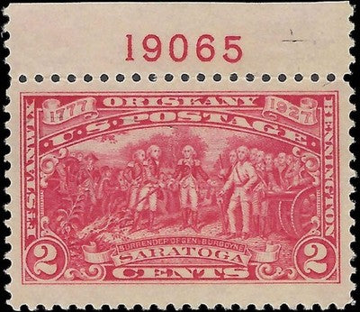 c1927 - #644 Burgoyne 2c - MNH, Undisturbed OG & PL# - Well Centered