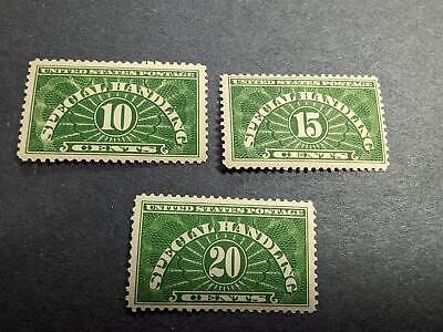 VEGAS - 1925-28 Special Handling - Scott QE1-QE3 - MNH, OG - Read