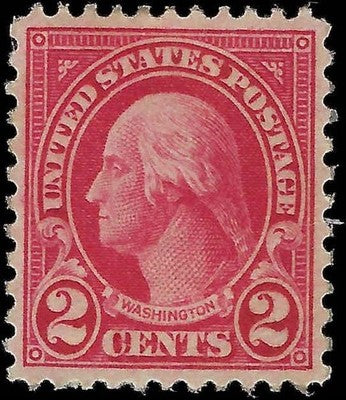 c1926 - Scott 634 2c Washington Stamp - MNH, OG - XF+!