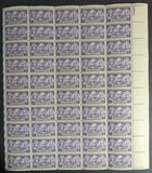 1948 USA Women 3c Sheet -Scott 959 -MNH, Undisturbed OG - No Sig Flaws