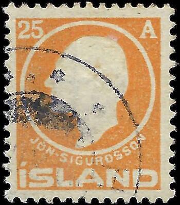 VEGAS - 1911 Iceland 25k Used - Scott 91 - Very Solid - Good Centering