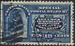 c1895 - Sc# E5 Special Delivery Stamp - Used - Well Centered- #4