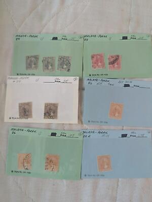 Malaya Collection in Stock Cards - M & U - See ~14 Photos