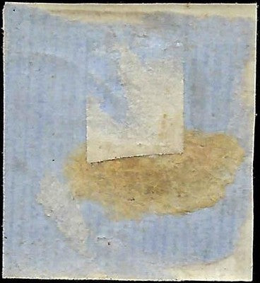 1863 Sardinia Italy 40c Stamp -Scott 13 - 3 Margins - Used