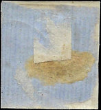 1863 Sardinia Italy 40c Stamp -Sc# 13 - 3 Margins - Used