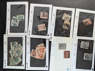 Great Britain Stamps in bags, etc Unopened From Estate! Many Better! -105 Photos