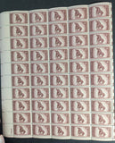 1948 USA Rough Riders 3c Sheet -Scott 973 -MNH, Undisturbed OG -No Sig Flaws