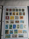Nice Lot of International Stamps on Album pages - Ryukyu & More -See ~119 Photos