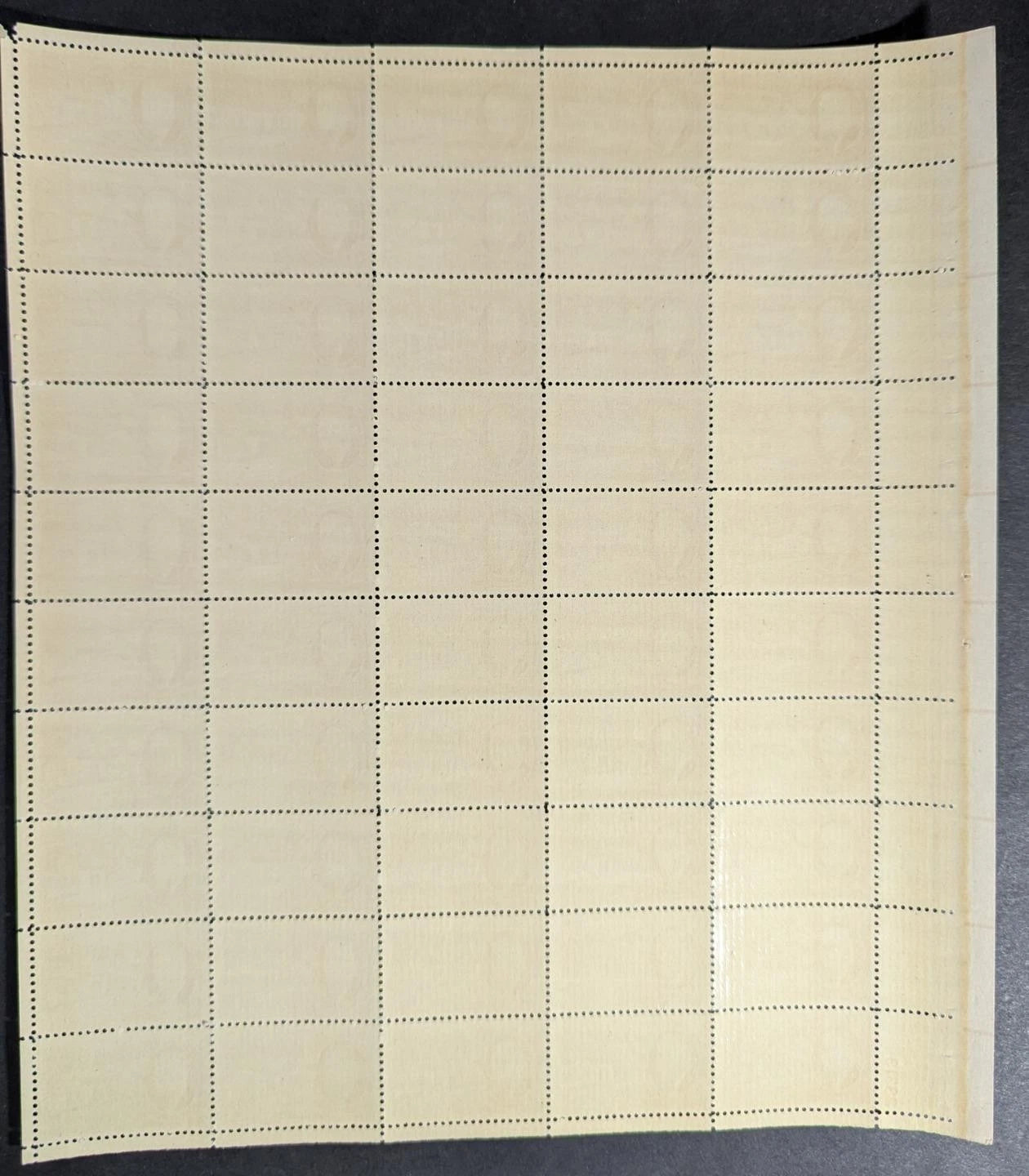 1945 USA F. Roosevelt 2c Sheet -Scott 931 -MNH, Undisturbed OG - 2 Pulled Perfs