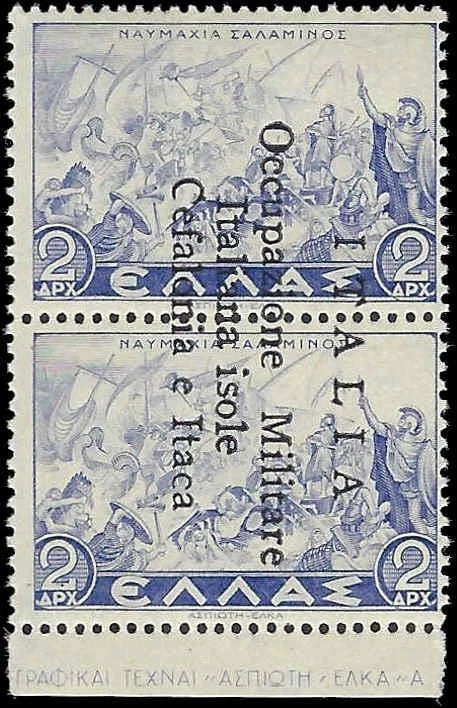 1941 Ionian Islands Occupation - Sc# N9 - MNH, Undisturbed OG - Nice!