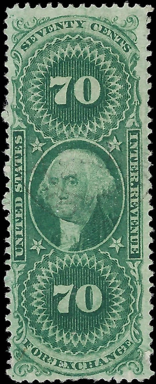 1862 USA - Scott R65 - Revenue - Well Centered - Light Cancel