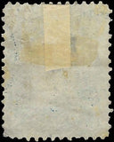 c1861 - Sc# 63 Franklin 1c Stamp - Used - Clean with Light Cancel!