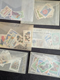Quantity of Various Asia Stamps - M&U - Many Sets - See 91 Photos